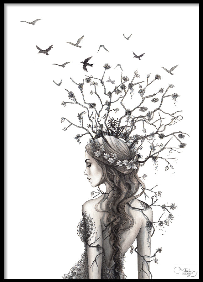 Poster - Katarina Vintrafors - Lady Branches