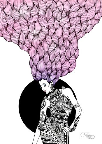 Canvastavla - Katarina Vintrafors - Be You