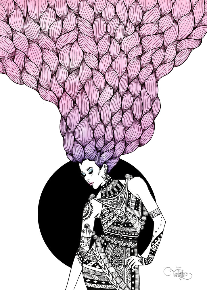 Canvastavla - Katarina Vintrafors - Be You
