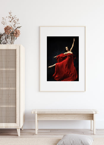 Poster - In red