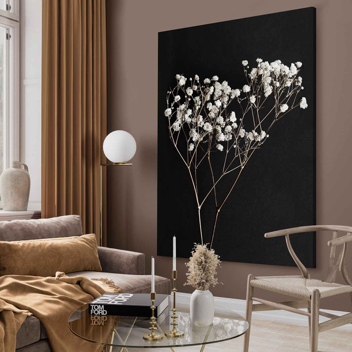 Canvastavla - Gypsophila