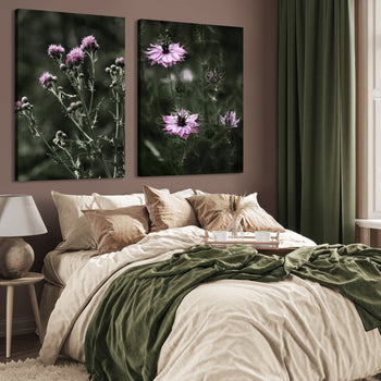 Canvastavla - Thistles
